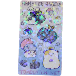 Hamster Angels - Holographic Sticker Sheet