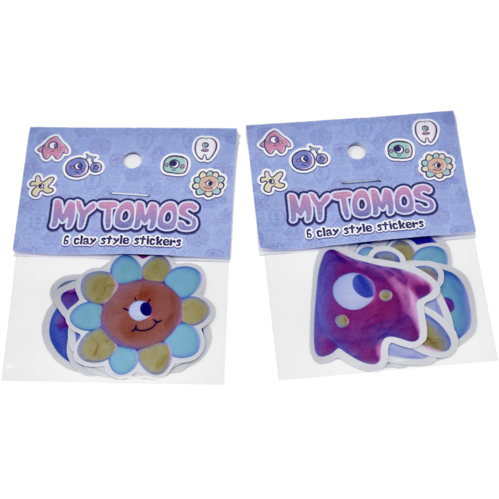 My Tomos - Clay Friends Sticker Set
