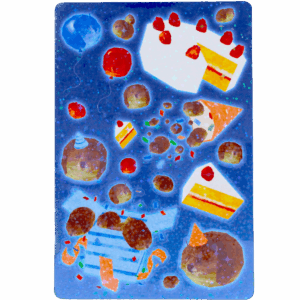 Hyrax Birthday Party - Holographic Sticker Sheet