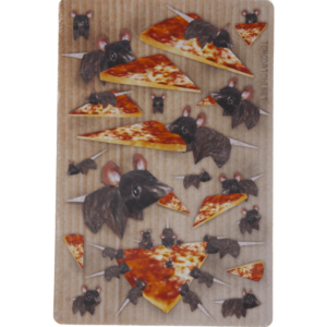 Low Poly Pizza Rats