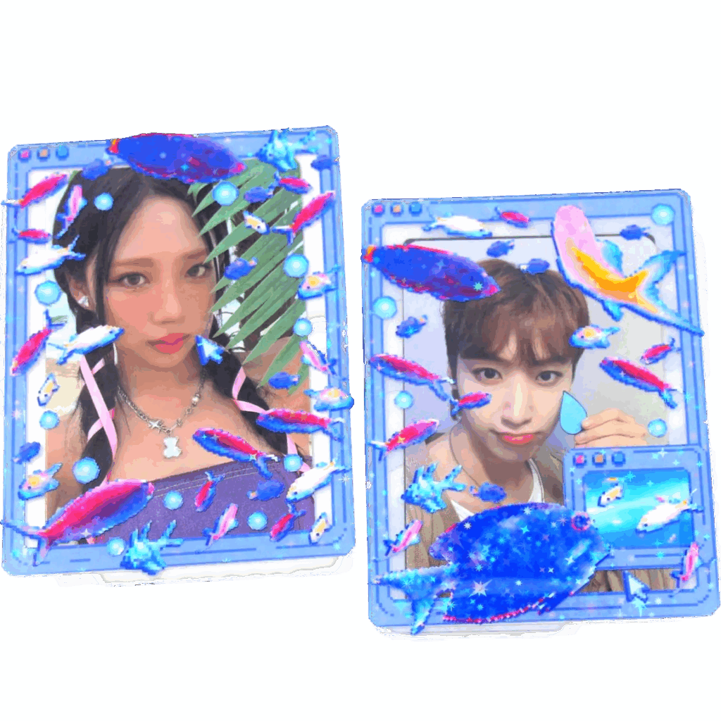 Digital Fish Toploader Deco Kit