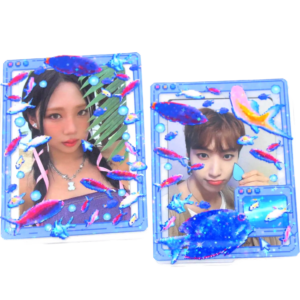 Digital Fish – Photo/K-Pop Photocard Toploader Frame Decoration Set